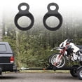 thumbnail image 6 of 6 Pcs Trailer Tow Hooks Tie down Pull Rings Triangle Motorcycle, 6 of 6