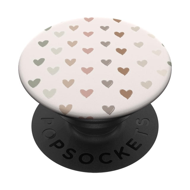 Adhesivo PopSockets PopGrip, diseño bohemio de bonitos corazones