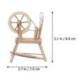 thumbnail image 3 of 1Pc Miniature Old-fashioned Hand Reeling Machine Model Mini House Adornment, 3 of 4