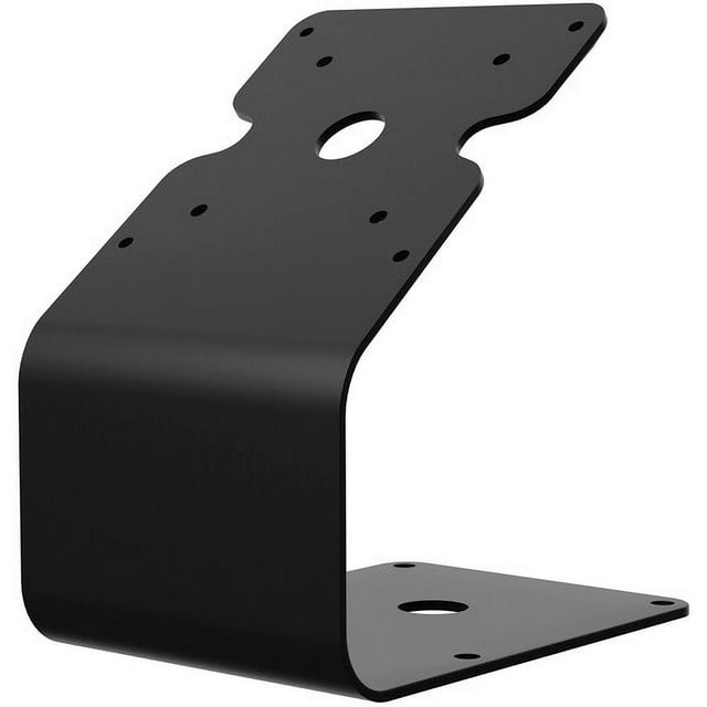 Support incurvé et support mural CTA Digital compatible VESA pour boîtiers de tablette Paragon - Noir