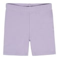 thumbnail image 3 of Gerber Girl's Pull-On Bicycle Shorts, Purple/Pink, (Size 12 Months), 3 of 8