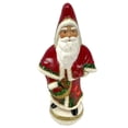 thumbnail image 2 of Pinnacle Peak Trading Ino Schaller Red Flower Santa with Horse Toy German Paper Mache Candy Container, 2 of 8