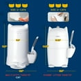 thumbnail image 6 of RED ROCKET MULTI-KITTY TWIST'R Litter Disposal System XL Cat Litter Pail with Cute Litter Scoop, Step Mode, Odors Free Patented Twist Technology (KITTY, 8L), 6 of 6