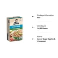 thumbnail image 2 of Quaker Instant Oatmeal, Lower Sugar Apples & Cinnamon, 8 Count Boxes .., 2 of 5