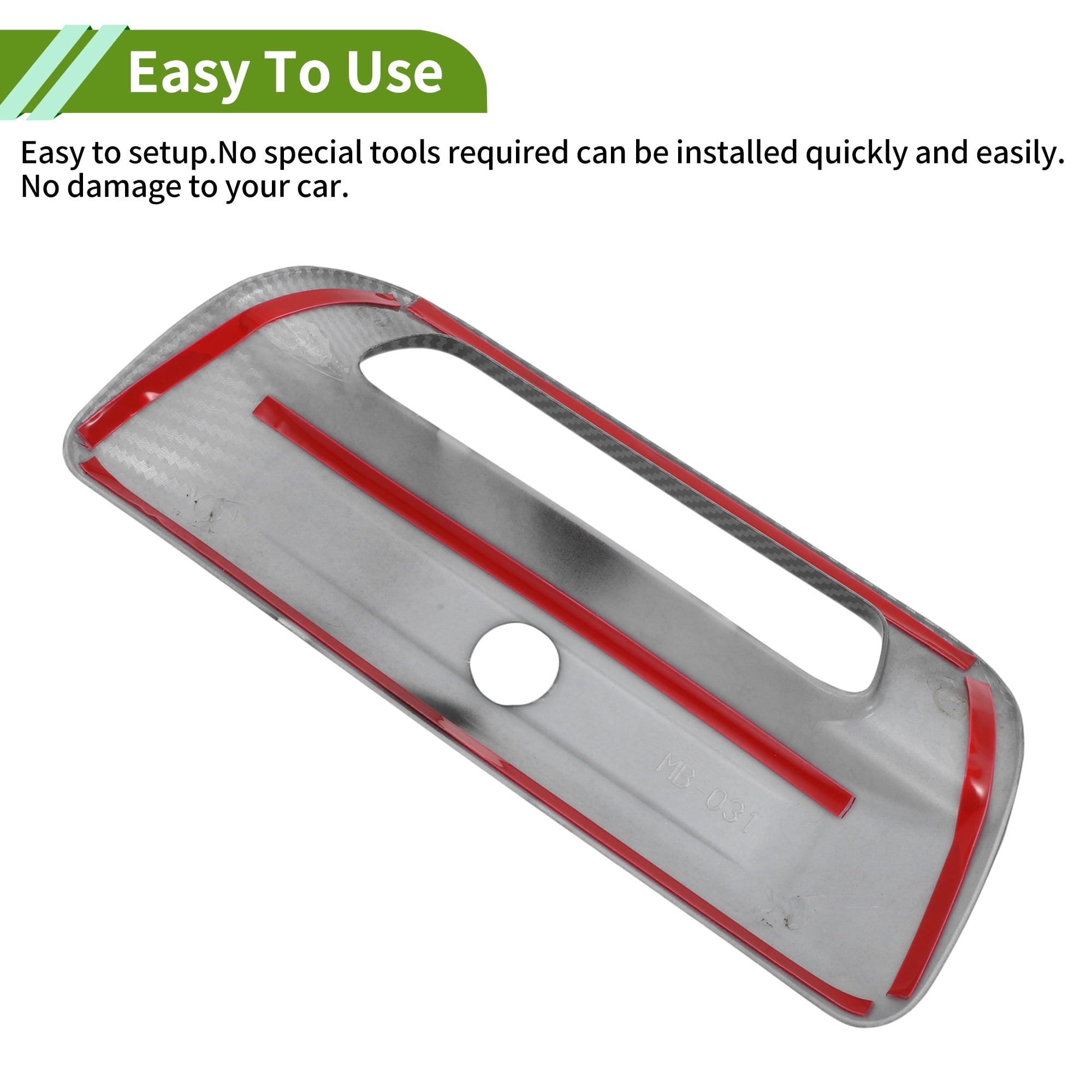 Unique Bargains Car Door Handle Cover Black for Dodge for Ram 1500 2500 3500 2019-2025