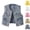 Khaki, variant on Women's Plus Size Denim Vest Sleeveless Button Down Jean Jacket W Chest Flap Pockets Washed Jean Vest