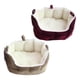 thumbnail image 5 of EeaseMX Cama para mascotas pequeñas, hurón, conejo, cobaya, hámster, ardilla, ratón, sofá cama, saco de dormir (café), 5 of 7