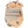 thumbnail image 2 of Cartoon Cow Finger Piano Educational Playing For Music Lovers 15.2X18.6CM Acrylic 1Pcs, 2 of 4