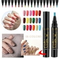 thumbnail image 3 of Nail Gel Pen 38 Colors Option – Step Nail Arts Pencil, Gel Oil No Topcoat Required, High Saturation Long-Lasting Shine, DIY Manicure, Christmas Thanksgiving Holiday Gift, Female Girls, 5ml, 1PC, 3 of 8