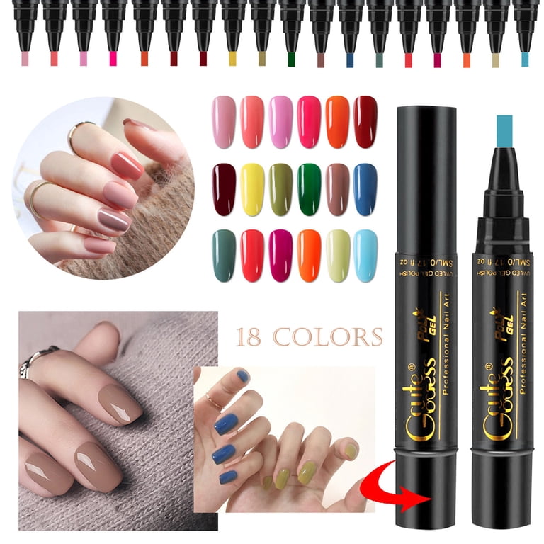 17 Colors Nail Art Pen - Nail Polish Pens Acrylic Paint Pens Nail