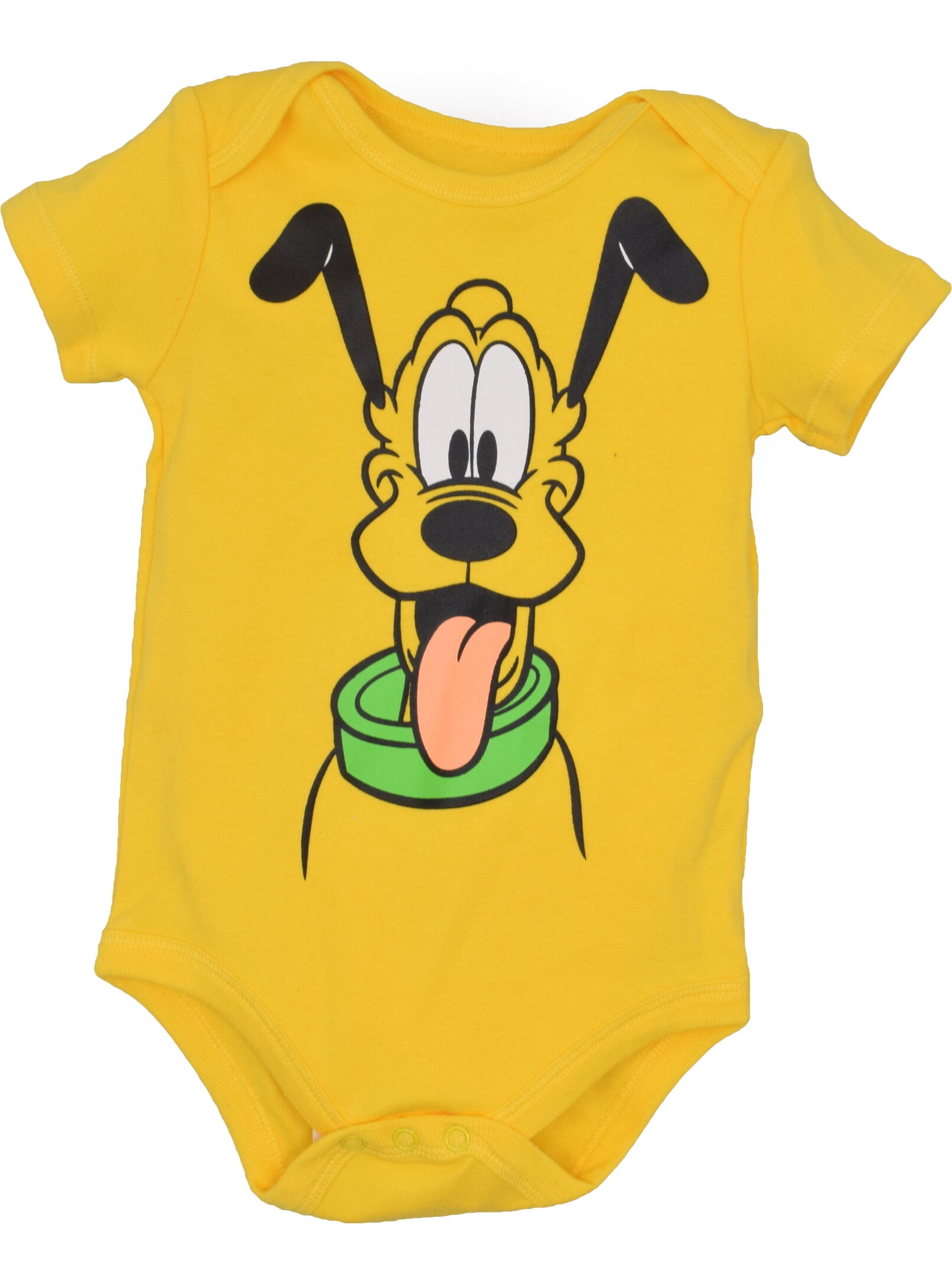 Disney Mickey Mouse & Friends Baby Boys' 5-Pack One Piece Bodysuits Yellow Blue Red Multi