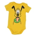thumbnail image 4 of Disney Mickey Mouse Donald Duck Pluto Newborn Baby Boys 5 Pack Cuddly Bodysuits Newborn to Infant, 4 of 5