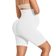 thumbnail image 2 of Athlemo Women's Plus Size Maternity Shorts over The Belly Pregnancy Yoga Shorts Workout Athletic Biker Shorts, 2 of 9