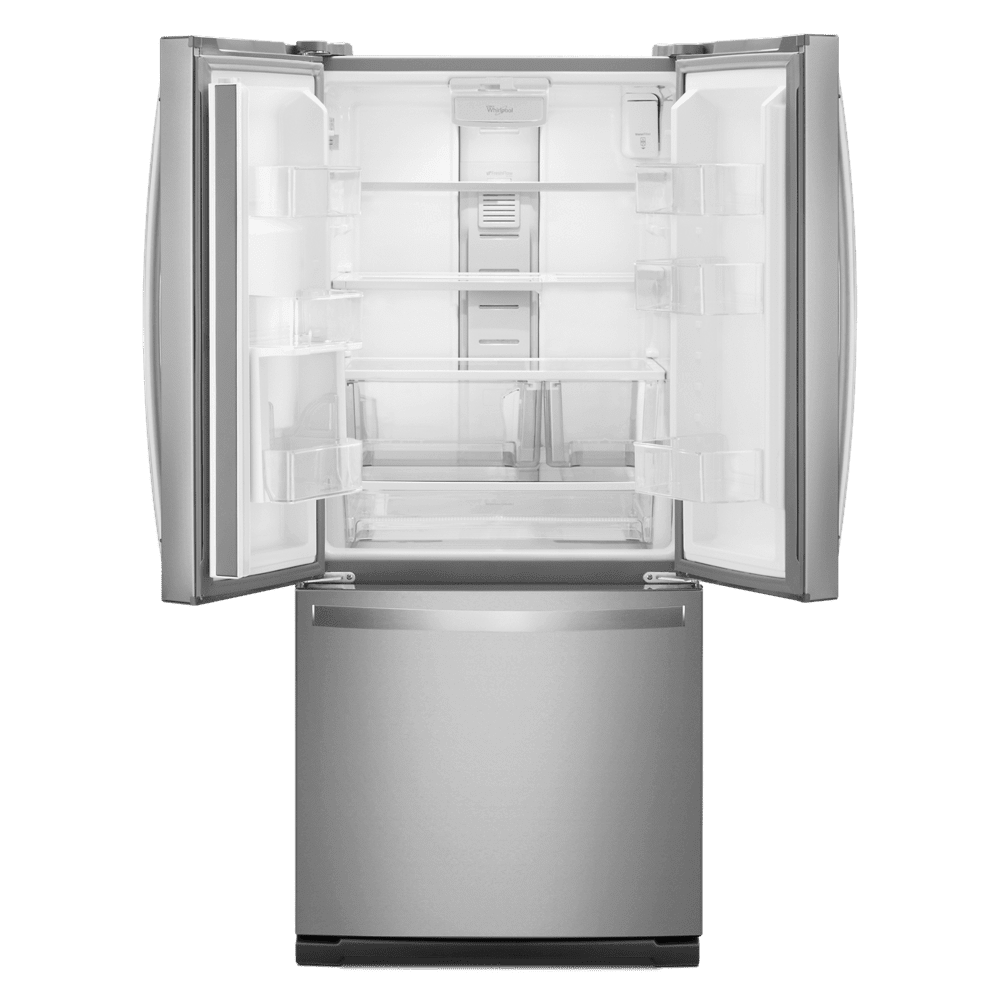 Whirlpool Wrf560seh 30" Wide 19.7 Cu. Ft. French Door Refrigerator - Stainless Steel