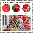 thumbnail image 3 of Kit de arco de globos navideños de 126 piezas, 3 of 4