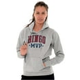 thumbnail image 4 of Funny Bingo Grandma Grandmother Gigi Unisex Plus Fleece Graphic Hoodie Brisco Brands 2X, 4 of 5