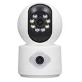 thumbnail image 4 of Cámara de seguridad para el hogar de 2 MP con doble lente, visión nocturna, control remoto, detección de movimiento, cámara inalámbrica WiFi, 4 of 14