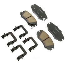 ACDelco Gold Performance Ceramic Brake Pad Set, w/ Hardware Fits select: 2010-2017 CHEVROLET EQUINOX, 2013-2015 CHEVROLET MALIBU