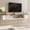 White, variant on 80" Black Floating TV Stand in Engineered Wood for TVs up to 80"