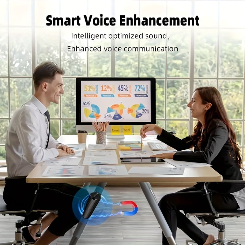 32GB AI Voice Recorder with Intelligent Noise Reduction, 3500mAh Battery Life, Voice Activation, Digital Playback - Portable Device for Meetings, Interviews, and Lectures, Voice Recording Device