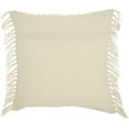 thumbnail image 2 of Nourison Life Styles Distressed Cream Decorative Throw Pillow , 20"X20", 2 of 5