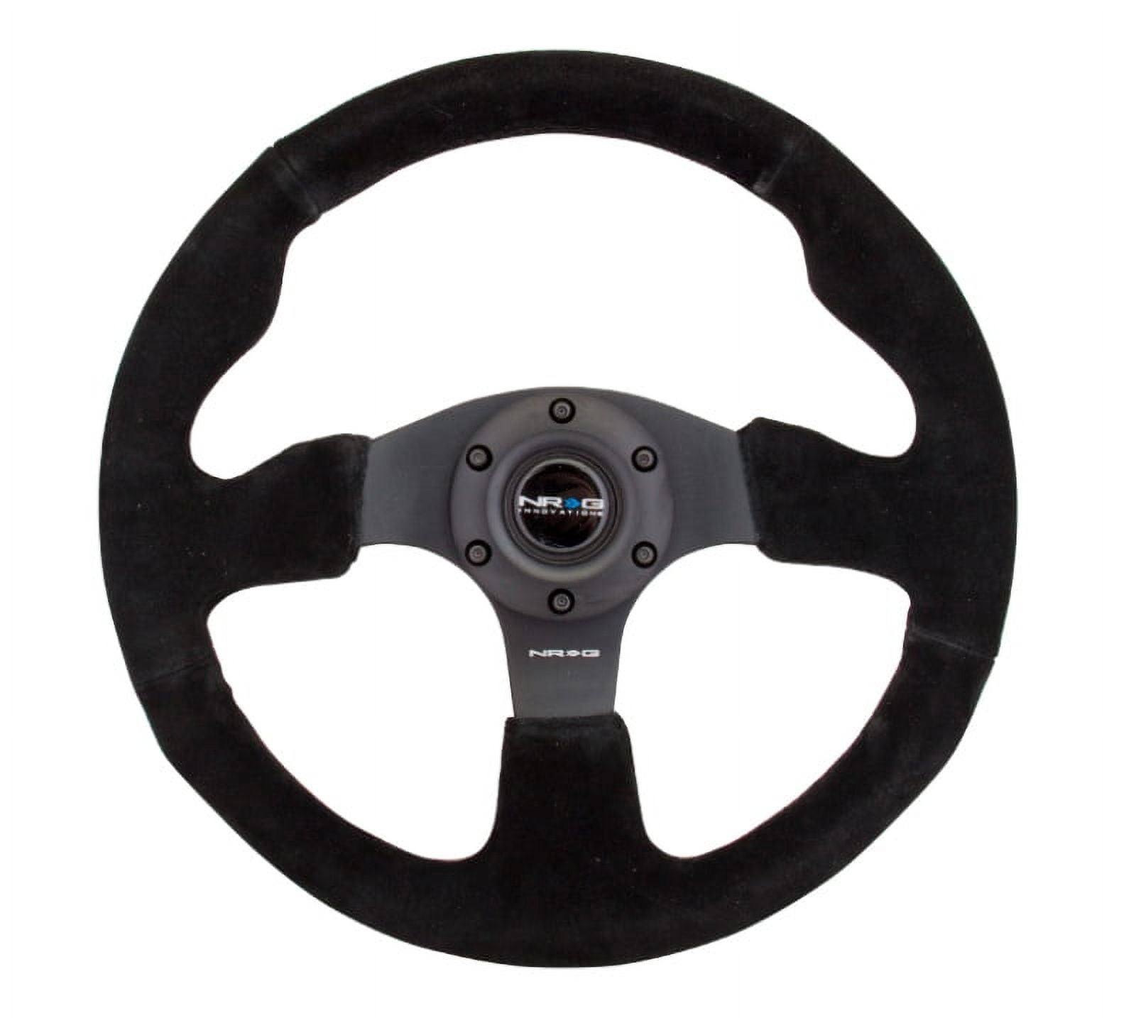 NRG Innovations NRG-RST-002RCF Carbon Fiber Aluminum 6-Bolt 320mm