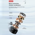thumbnail image 7 of Lenovo X5 Wireless Bluetooth Headphone, Bone Conduction Earphone with IPX8 Waterproof Level ENC Noise Reduction 8GB Memory Black, 7 of 7