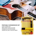 thumbnail image 3 of Kit de Tournevis de Guitare, Assortiment de Tournevis Étoile à Fente Taille Standard Multifonctionnelle pour Réparation d'Instruments de Musique, 3 of 8