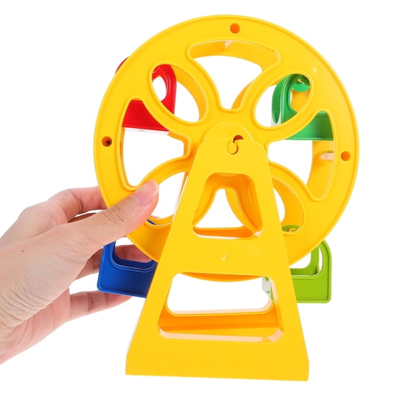 OUNONA Miniature Dollhouse Ferris Wheel Decor - Perfect Indoor Toy for Kids and Family Fun, 1 Set