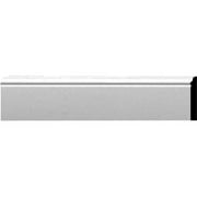 Ekena Millwork 4"H x 1/2"P x 94 1/2"L Barcelona Baseboard Moulding