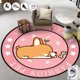 thumbnail image 2 of Alfombra redonda de franela para dormitorio, tapete de salón de estilo de dibujos animados, suave, antideslizante, lavable, de gran tamaño, para sala de estar Fivean unisex, 2 of 2