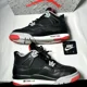 thumbnail image 2 of Ni - ke Size 5.5 - Ni - ke Air Jordan 4 Retro GS Bred Reimagined Men's Shoes, 2 of 5