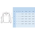 thumbnail image 4 of Gibobby Sudaderas para mujer navidad Suéteres para mujer Diario Navidad de nieve Estampado Sudadera Cuello redondo Camisas de entrenamiento Blusa suelta(Negro,M), 4 of 4