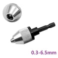 thumbnail image 1 of Lefu 0.3-6.5mm Mini Portable Electric Grinder Quick Change Drill Chuck Hex Shank, 1 of 9