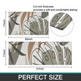 thumbnail image 7 of Brown Boho Plant Pattern Kitchen Rugs Sets Of 2,Anti Fatigue Kitchen Mat Rugs Non Slip Washable,Decorative Kitchen Floor Mats for Kitchen,Sink,Laundry,17"x30"+17"x47", 7 of 7