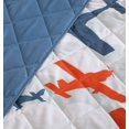 thumbnail image 5 of Kute Kids 2-Piece Ultra Soft Airplane Multicolor Microfiber Reversible Quilt Set, Twin, 5 of 5