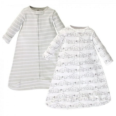 UPC: 0660168650471 | Touched by Nature Baby Organic Cotton Long-Sleeve Wearable Sleeping Bag  Sack  Blanket  Safari  3-9 Months