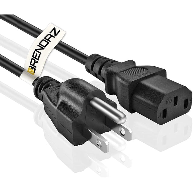 Cable de alimentación de repuesto de 3 clavijas para Bose S1 Pro por BRENDAZ