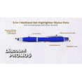 thumbnail image 3 of 10 Maitland Gel Highlighter Stylus Pens Pack - Ballpoint, Black Ink - Blue, 3 of 5