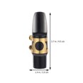 thumbnail image 4 of EeaseCA 1 Ensemble de Kit de Saxophone Alto Embouchure Durable Coussinets de Saxophone, 4 of 7