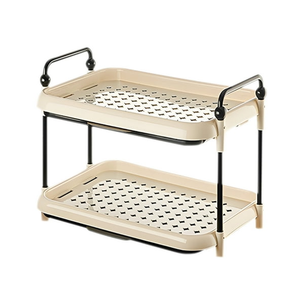 Bdday Kitchen Storage Cup Storage Shelf Desktop Mug Organizer Sideboard Teacup Drainer Cream Wind Kitchen Cup Holders Kitchen Storage Containers