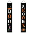 thumbnail image 2 of 1 Pair Halloween Porch Sign Creative Hanging Porch Banner Festival Hanging Sign, 2 of 10