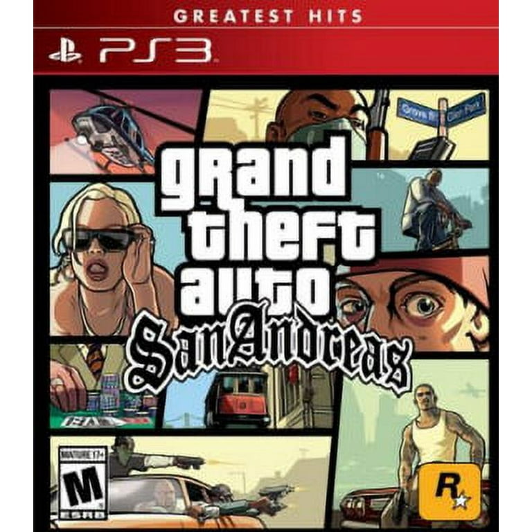 Grand Theft Auto: San Andreas, Rockstar Games, PlayStation 3, 710425476938