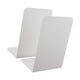 thumbnail image 1 of Sujetalibros decorativos, modernos y resistentes para estantes, organizador de libros para suministros escolares, papelería de oficina y hogar, 2 uds. Blanco, 1 of 8
