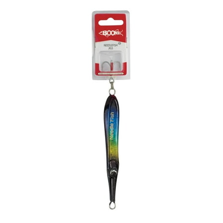 Boone Needlefish Jig Dark Abalone - 3", 3/4 oz.