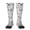 2 Black-2, variant on Pandas Print Thigh High Socks Extra Long Stretchy Sock Women Over Knee High Opaque Stocking Daily Wear