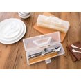 thumbnail image 5 of Caja de almacenamiento para picnic de pasta de 2 piezas con tapa, ideal para cocina y almacenamiento al aire libre, 5 of 5