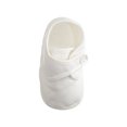 thumbnail image 4 of Boys White Cotton Shoe with Button Closure, 4 of 5