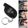 thumbnail image 4 of 1pc Mini Keychain Style Tire Gauge 2-150 PSI Tire Gauge Tester Meter Digital LCD Display Air Pressure Tester Meter For Car Auto, 4 of 8