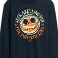 thumbnail image 3 of The Nightmare Before Christmas - Jack Skellington Pumpkin King - Men's Long Sleeve T-Shirt, 3 of 5